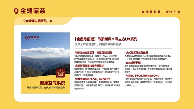 人居系统赋能高品质住宅新时代AG真人网页金煌家装九大健康(图4)